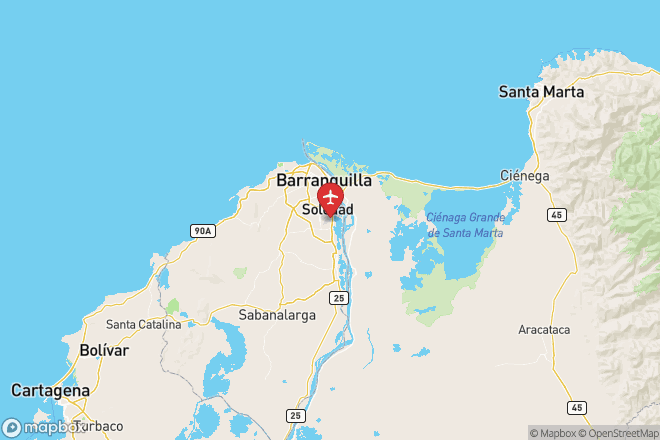 E Cortissoz Aeropuerto Vuelos privados a E Cortissoz Aeropuerto, Barranquilla